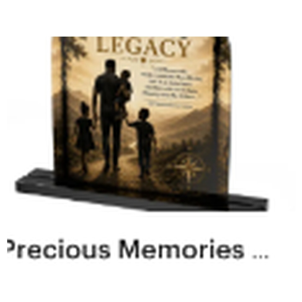 Dads Legacy Family Coaster product image