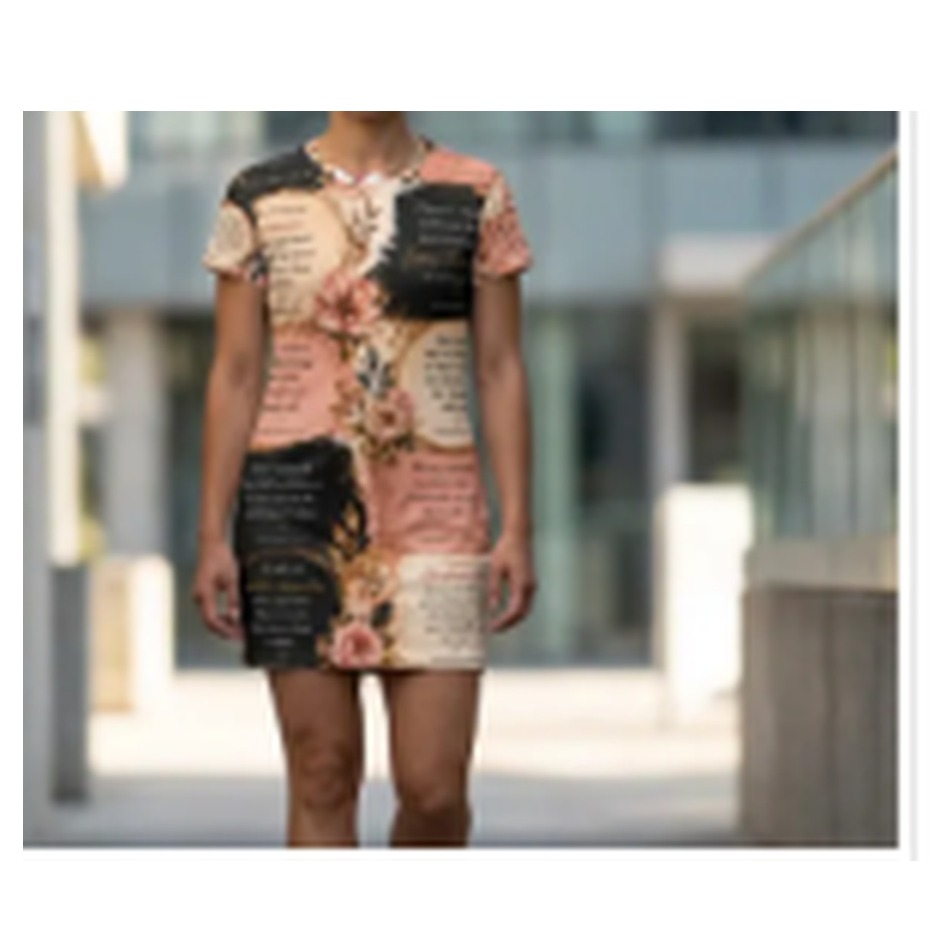 Scripture and Floral Mother Dress product image