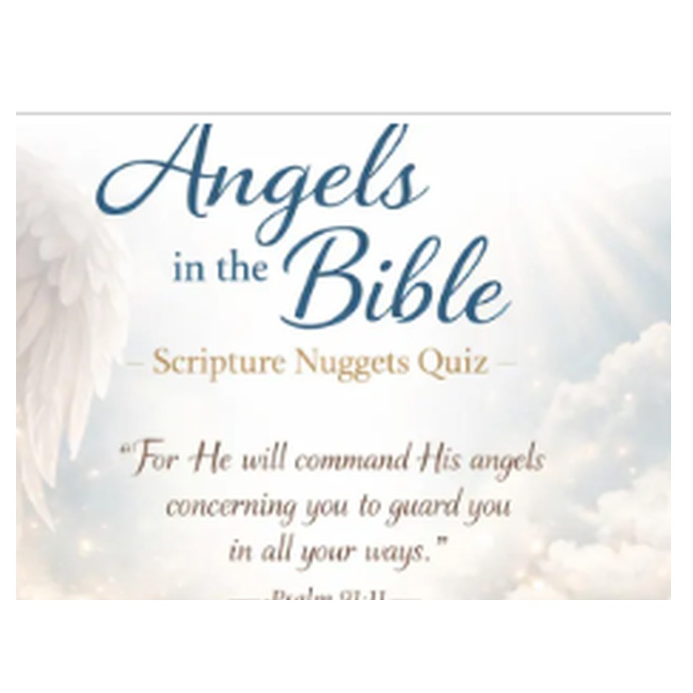 Angels in the Bible Scripture Nuggets Quiz product image